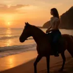 Passeggiata a cavallo sulla spiaggia: i litorali segreti dove vivere la magia al tramonto