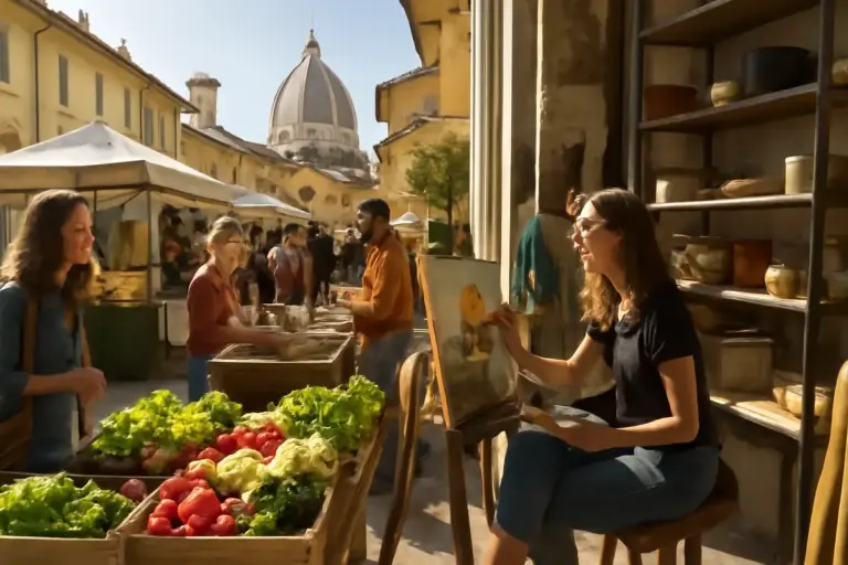 Firenze alternativa: spazi creativi e mercati locali per una giornata diversa