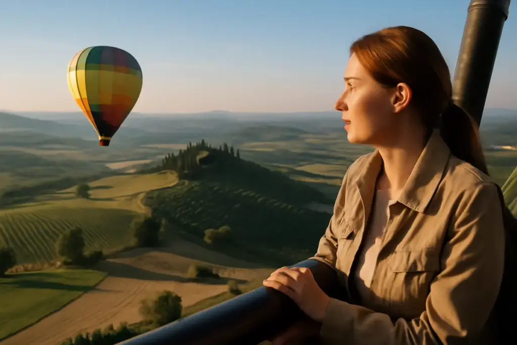 Escursioni in mongolfiera in Toscana: emozioni e panorami che pochi conoscono