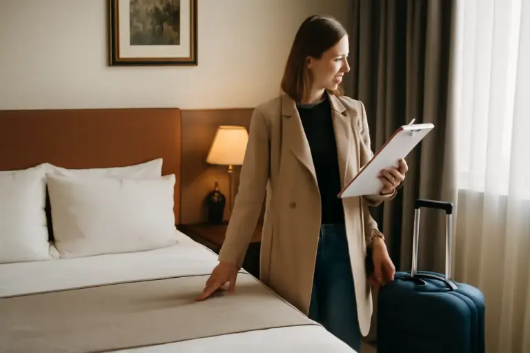 Check-out in un boutique hotel: cosa controllare prima di lasciare la stanza Una lista utile che pochi conoscono